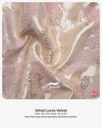 Imported Velvet Lurex Fabric 180-250 GSM | 44” & 58” Width | Party Wear & Decorative Cushions  in Surat